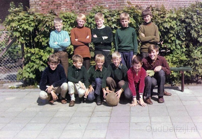 Schoolfoto Jan Ligthart klas 1961 - 1962.jpg